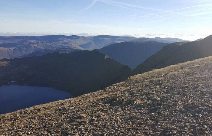 Helvellyn From Glenridding Swirrels Edge: 6 Miles Anti-Clockwise Circular Route