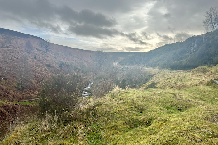Goyt Valley views of hills