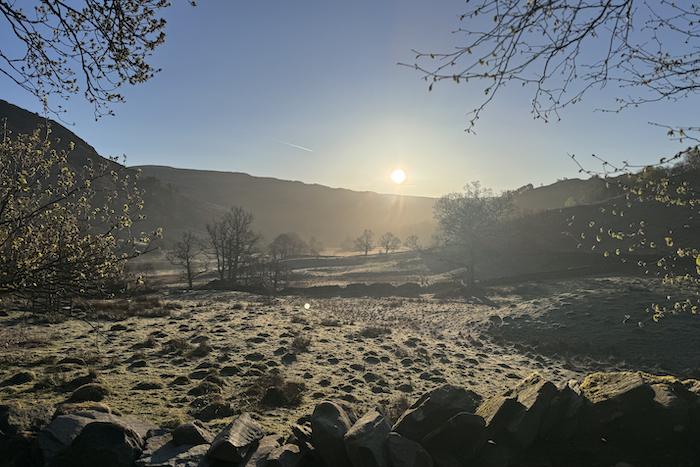 Early morning view from near White Moss Car Park