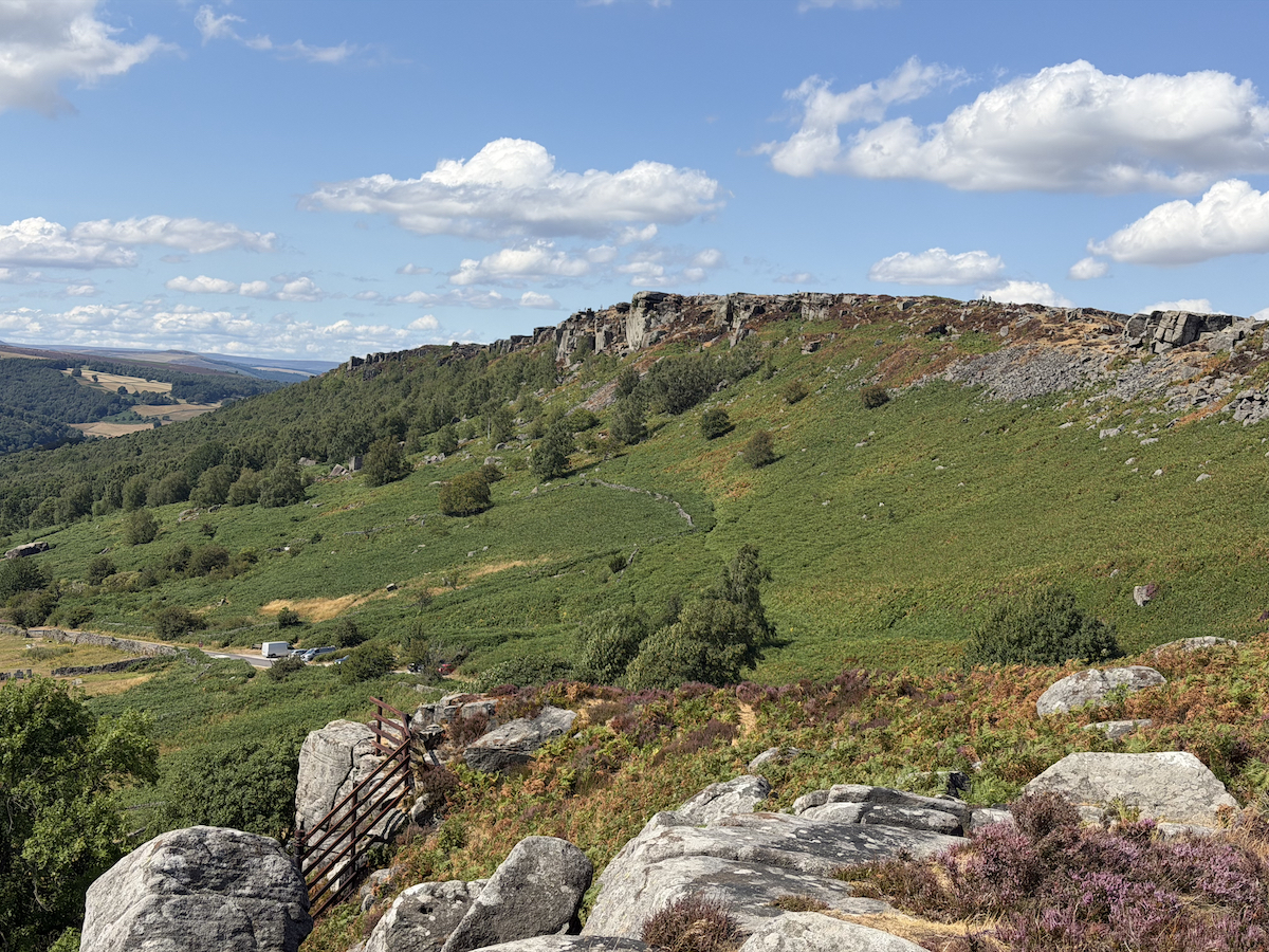 Baslow Edge + White Edge + Froggatt Edge + Curbur Edge | 8 Mile Circular